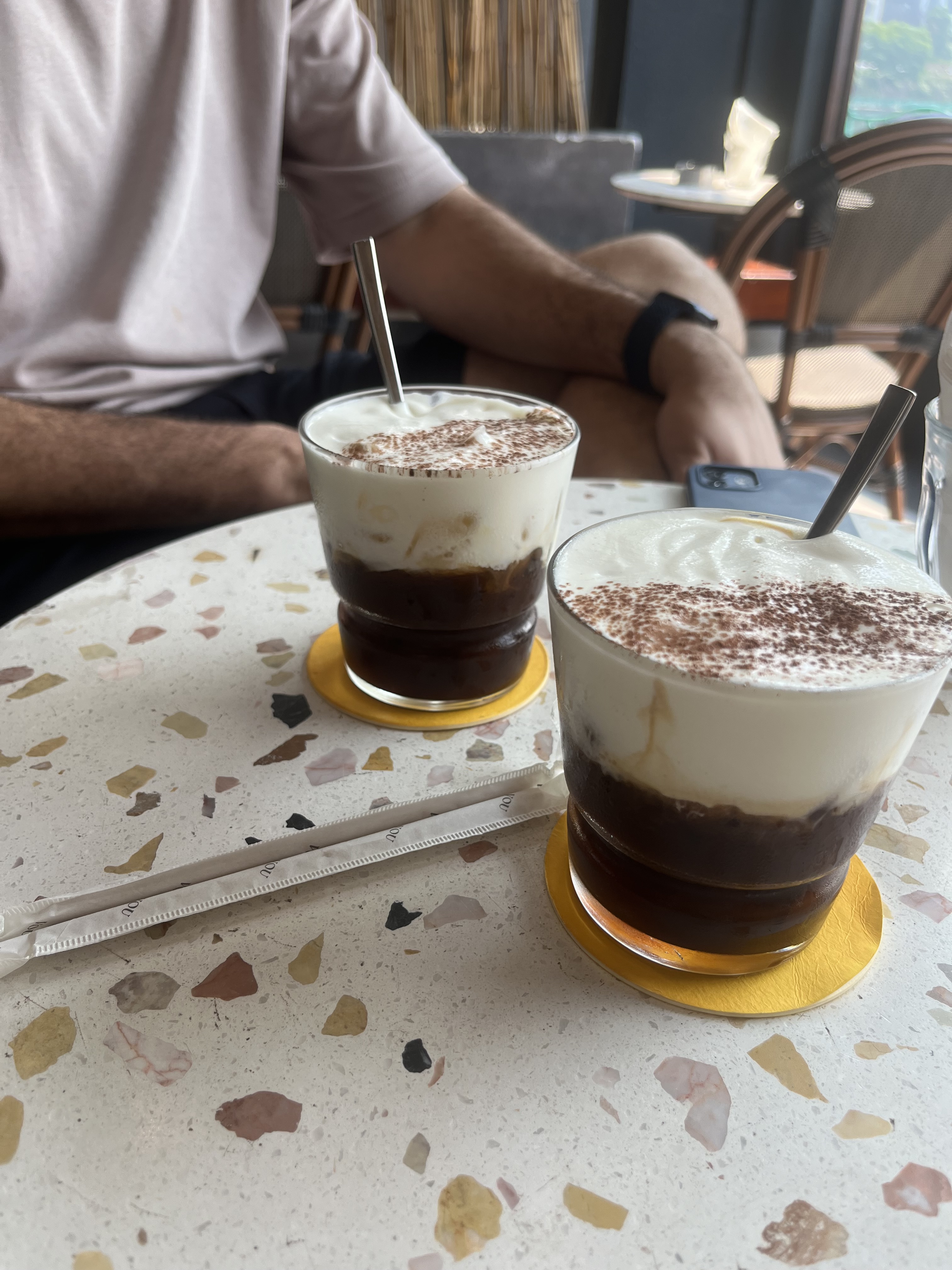 Coconut coffee in hanoi